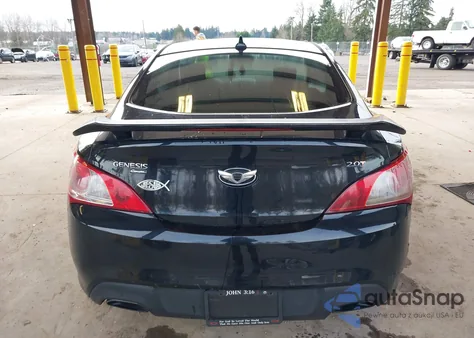2011 Hyundai Genesis 2.0T из США, поврежденный, VIN KMHHT6KD9BU044129